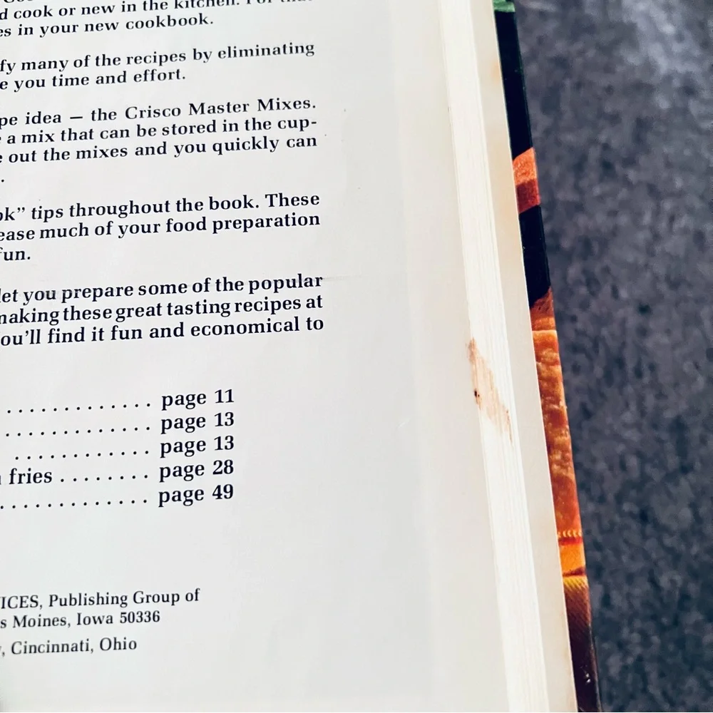Vintage 1978 Crisco’s Good Cooking Made Easy Cookbook with Classic Recipes